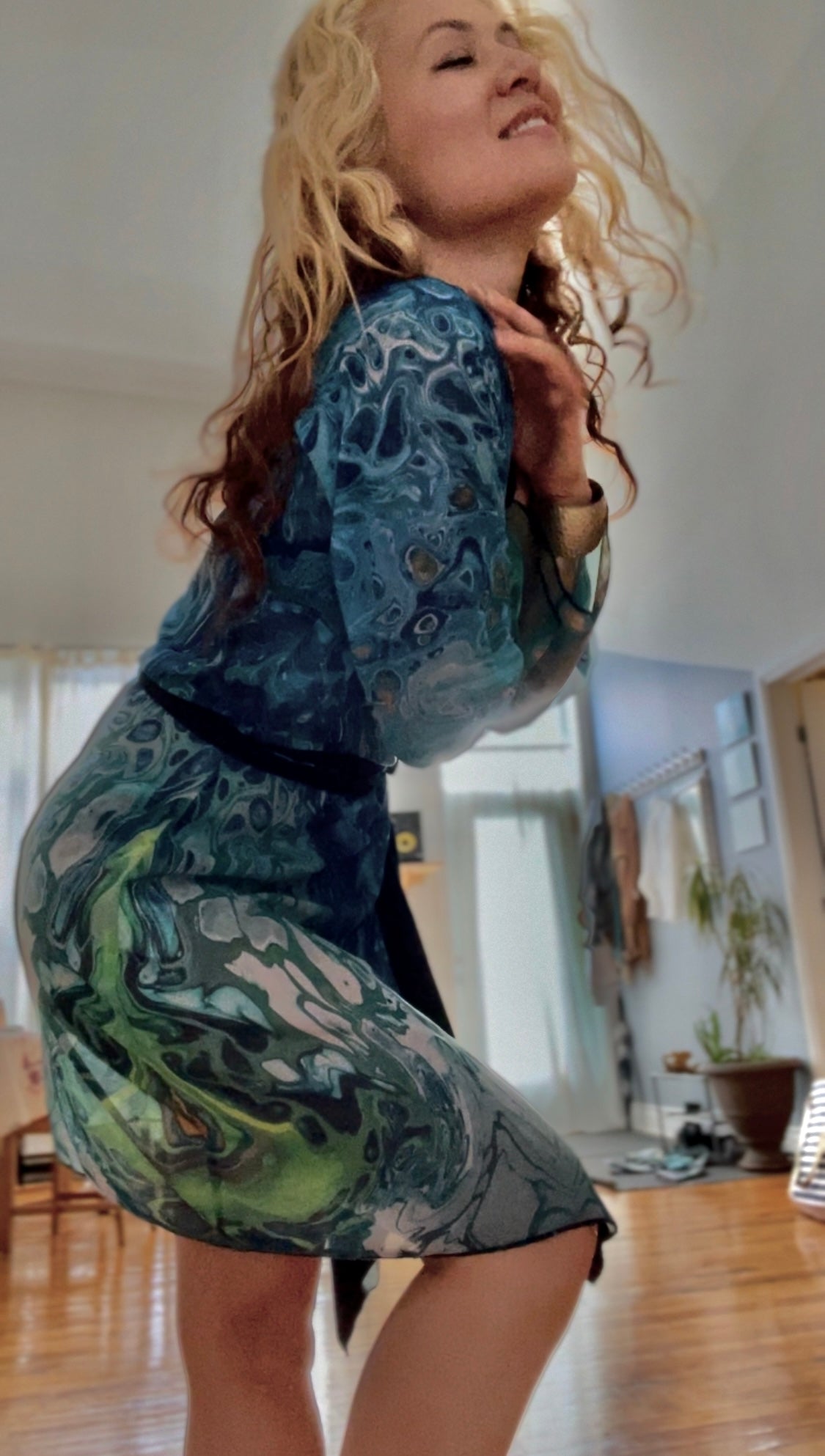True Blue Kimono