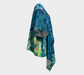 True Blue Draped Kimono